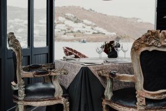 Nero Nero Private Dining - Kivotos Mykonos Hotels & Villas